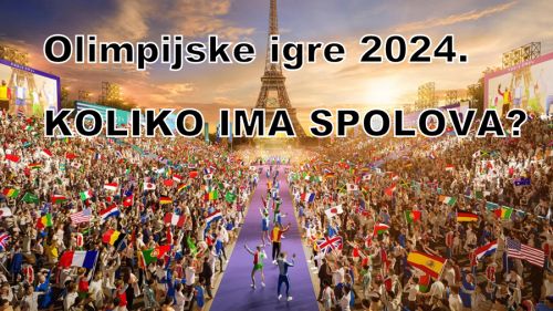 Olimpijske igre 2024. - koliko ima spolova?